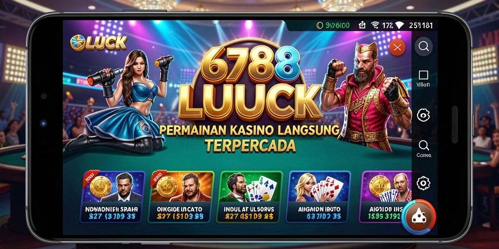 Tampilan gameplay Live Casino yang menarik dan interaktif di 678LUCK.