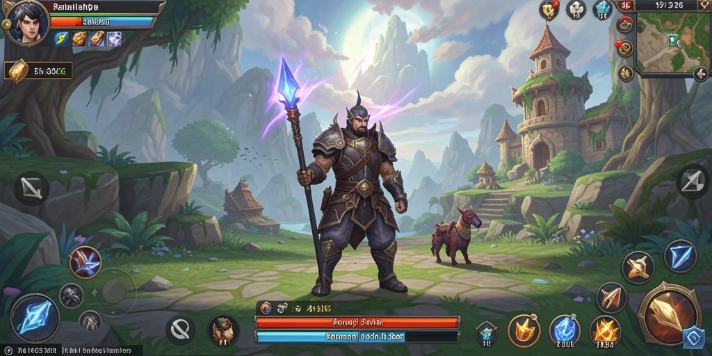 Tampilan gameplay 73K yang memukau dalam pertarungan ARPG.