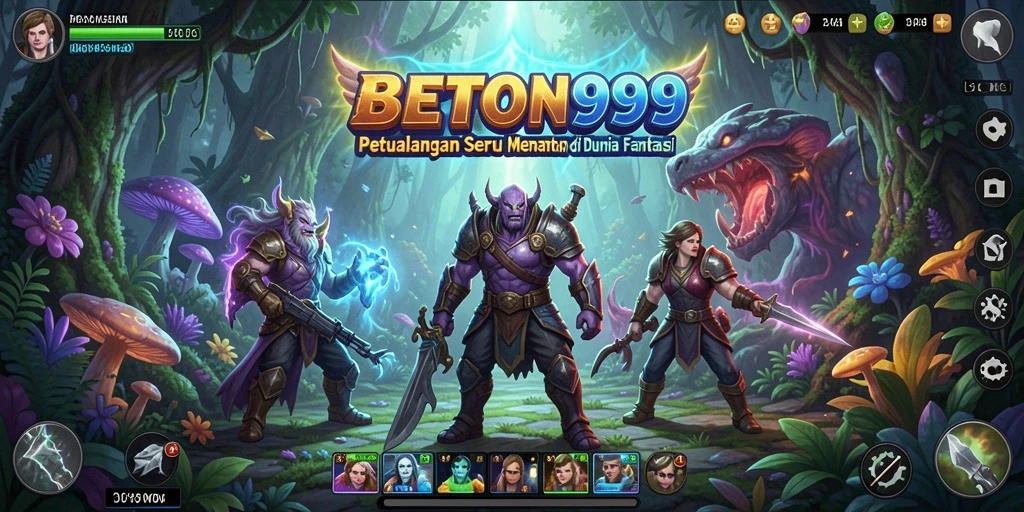 Tampilan gameplay BETON999 yang menegangkan dan penuh aksi.