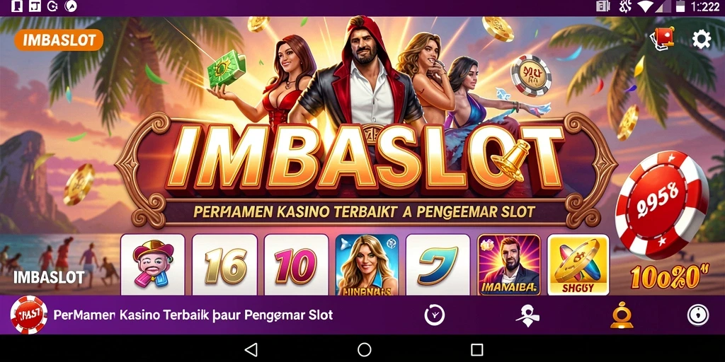 Tampilan menarik dari permainan slot IMBASLOT yang seru dan mengasyikkan.