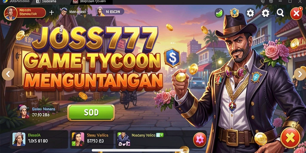 Tampilan gameplay JOSS777 yang menarik dan interaktif.