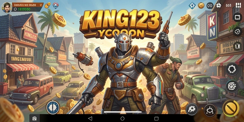 Tangkapan layar KING123 menunjukkan manajemen bisnis yang intens dan strategi permainan yang mendebarkan.