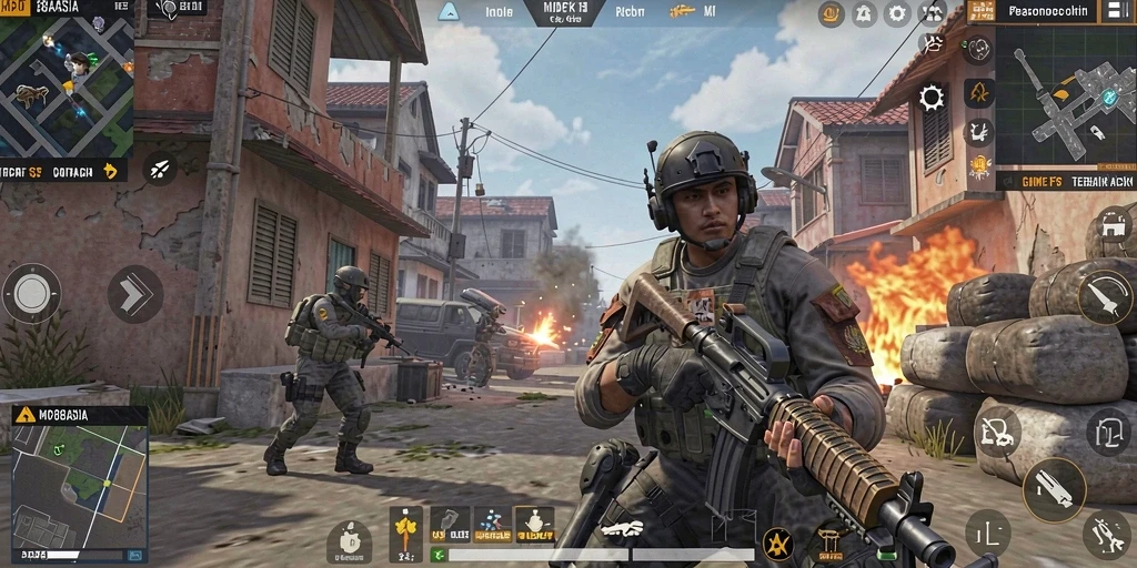 Tangkapan layar dari gameplay intens di MPO88ASIA.