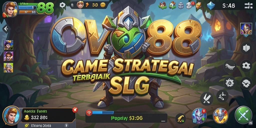 Tangkapan layar OVO88 menampilkan aksi pertempuran strategis yang mendebarkan.