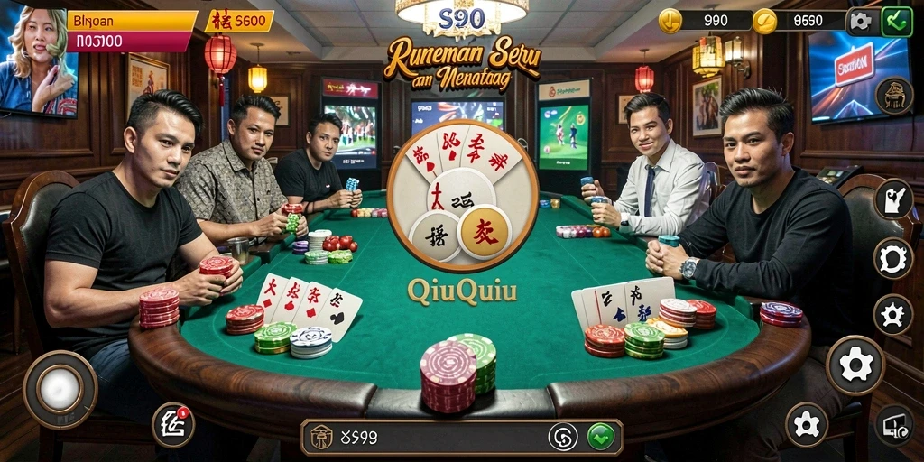 Gameplay QiuQiu yang seru dan kompetitif di S80.