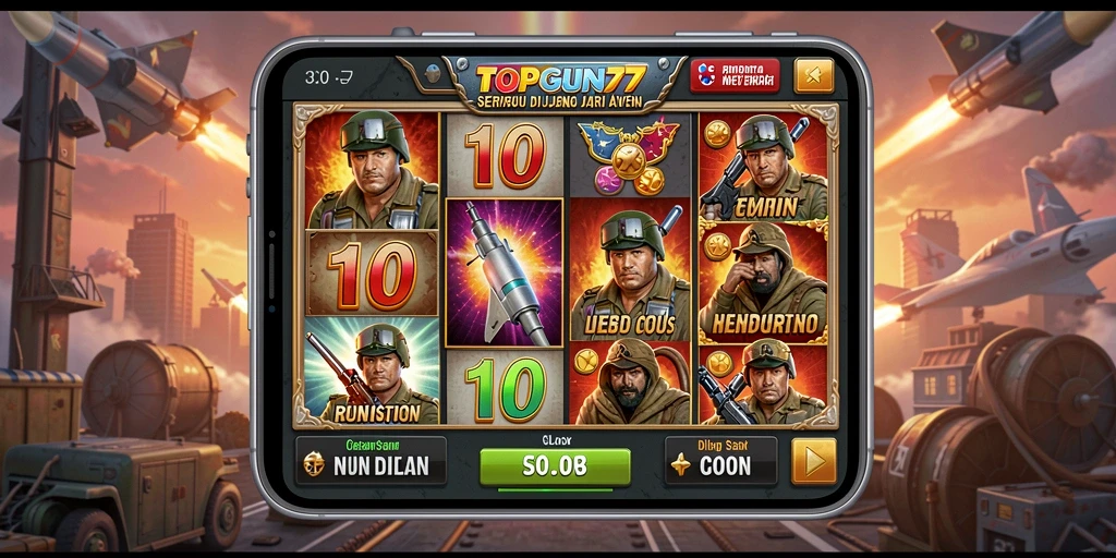 Tampilan gameplay SLOT yang seru dan mendebarkan.