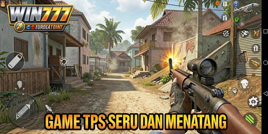 Screenshot gameplay WIN777 yang menunjukkan aksi tembak-menembak seru.