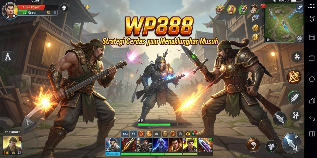 Tampilan screenshot game WP888 dengan aksi strategi yang mendebarkan.